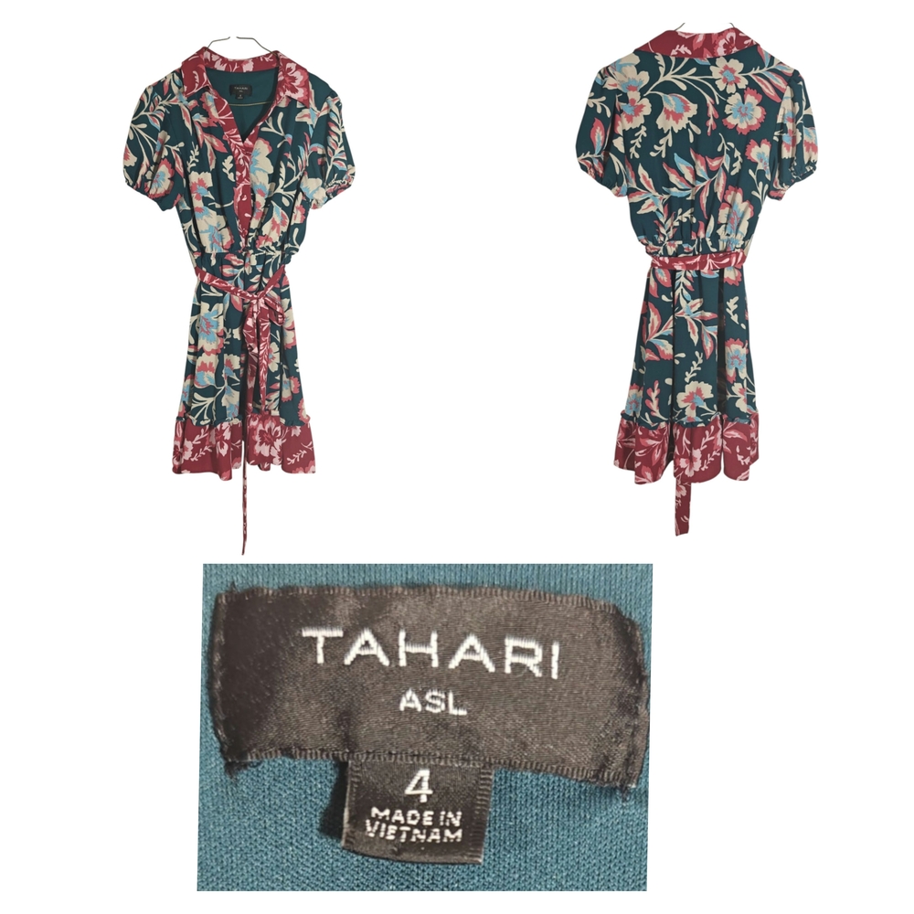 Woman's Size 4 Tahari ASL Midi Dress